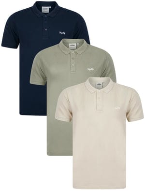 3 Pack Polo Shirts Multi Style Deal with Code – £19.99 Tokyo Laundry