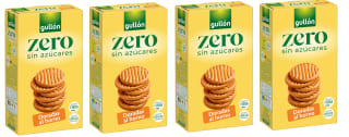 4 Paquetes de Galletas Dorada al Horno Zero Sin Azúcares 330g por 6.74€