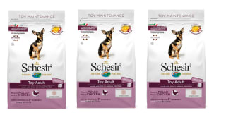 3 x Schesir Pollo Toy 2kg Alimento seco para perros pequeños por 17.97€