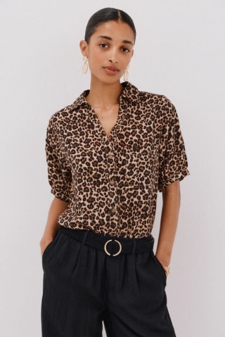 Camisa con estampado animal para Mujer por 19.99€
