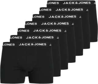 7-Pack JACK & JONES Boxershorts 'Chuey' in Zwart. voor €27 bij Bol