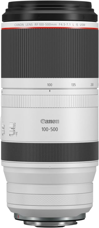 Canon RF 100-500mm F4.5-7.1L IS USM voor €2.437,25 na cashback bij Amazon