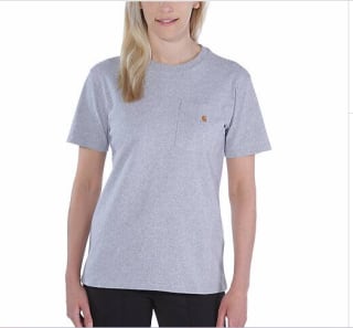 T-Shirt Carhartt Loose Fit Heavyweight Short-Sleeve K87 Pocket à 22,99€