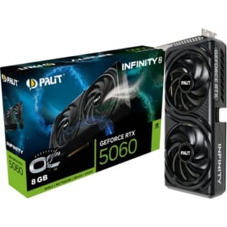 Tarjeta Gráfica Palit Infinity 2 OC GeForce RTX 5060 8GB GDDR7 Reflex 2 por 299,90€