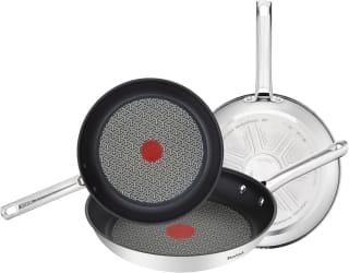 Tefal Duetto Juego de Sartenes de 20/24/28 cm, Apto inducción por 49.99€