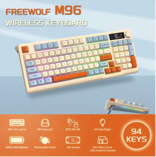 ZIYOU LANG Wireless Gaming Keyboard for £18.44