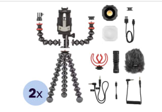 Joby GorillaPod Mobile Vlogging Kit (2x) voor €34,95 bij iBOOD