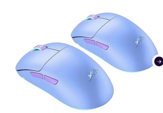 2 stuks Cherry Xtrfy M8 Ultra Light Wireless Gaming Mouse-Frosty Paars voor €21,95