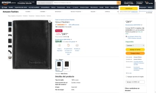 Billetera Steve Madden RFID por $241 | Oferta Amazon