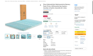 Sobrecolchón Zinus por $959 | Oferta Amazon
