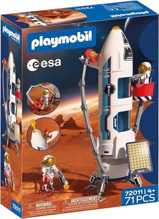 Playmobil 72011 ESA Mars Onderzoeksraket voor €42,70 bij Amazon