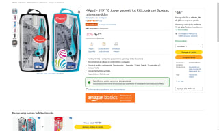 Juego Geométrico Kidz 8 Piezas por $64 | Oferta Amazon