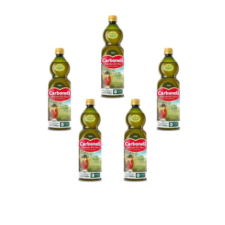 5 botellas 1L Carbonell Aceite de Oliva Virgen Extra por 23,79€