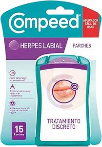 15 parches Compeed Herpes Labial, Tratamiento Hidrocoloide por 7.55€