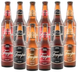 Heineken Tempus Variety Pack 12 botellas (355 ml) por $297 en Amazon