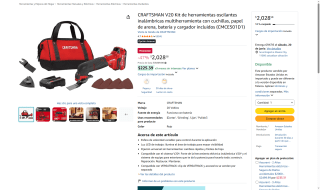 CRAFTSMAN V20 Kit Herramientas por $2,029 | Oferta Amazon