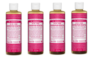 4 x Dr. Bronner's Jabón Líquido 18 en 1 Rosa 240 ml por 15.96€