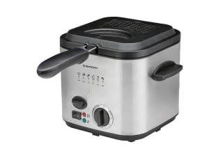 SILVERCREST RVS mini-frituurpan (1 L) voor €9,99 bij Lidl