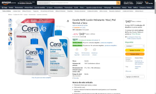 CeraVe Loción Hidratante Refill 16 oz por $243 | Oferta Amazon