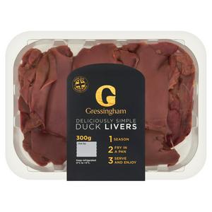 Gressingham Duck Livers 300g – £1 with Nectar Card