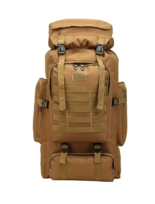 Mochilas Táctica 70litros Camping Cafe p/mujer CARIBEE $23.990 Solo en falabella.com