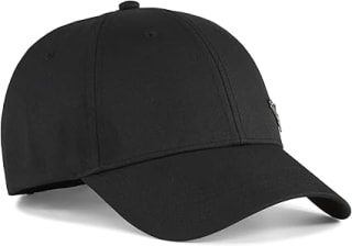 Puma Unisex Metal Cat Logo BB Cap – Black, Size S – £5.69