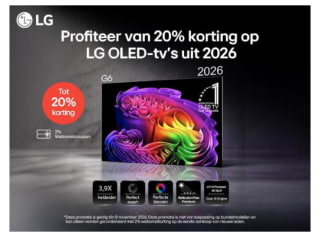 15–20% korting op LG-producten bij ING