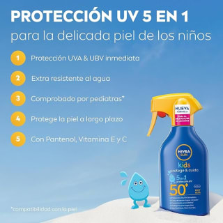 Nivea Sun Protege & Cuida Kids SPF50+ 2x200ml por 13,22€
