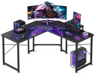 Escritorio Gamer en L con Soporte para Monitor por $1,293 en Mercado Libre