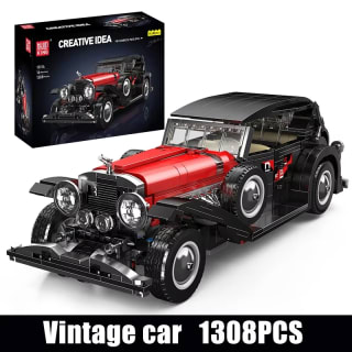 Mould King coche clásico Duesenberg Vintage Cabriolet por 38,16€