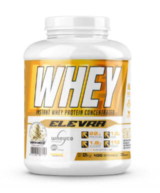 ELEVRA - 100% PRO Whey Protein 2kg varios sabores por 26,29€
