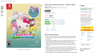 Hello Kitty Island Adventure - Gift Box para Switch por $693 en Amazon