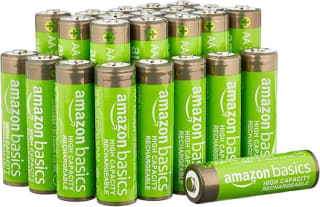 Paquete 24 Pilas Recargables AA 2400mAh por $556 | Amazon