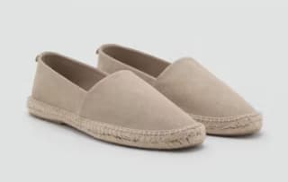 Diverse leren herenschoenen/espadrilles vanaf €13,99 in de Mango outlet