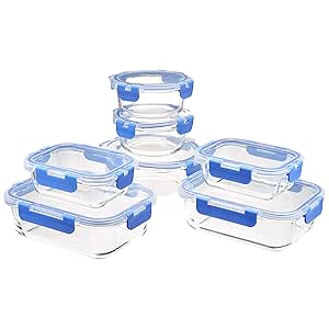 Amazon Basics Tápers Vidrio 7 Piezas por 18,81€