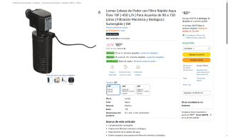 Filtro Aqua Flow 10F por $80 | Descuento Amazon