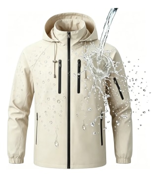 Chamarra táctica impermeable antiviento unisex por $267 en Mercado Libre
