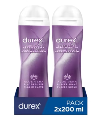 Durex Lote Set 2x Play Massage 2en1 Gel de Masaje 2x 200 ml por 17.94€