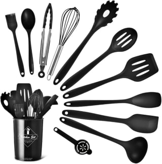 Juego 12 Utensilios Silicona por $159 | Oferta Amazon