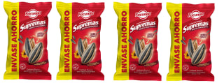 4 Bolsas de Facundo Pipas de Girasol Tostadas y Saladas 190g por 6.79€