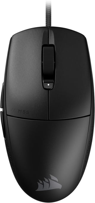 CORSAIR M55 Lichtgewicht Bekabeld FPS Gaming Muis voor €14,96 bij Amazon