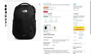Mochila The North Face por $1,076 | Oferta Amazon