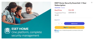 ESET Home Security Essential: Suscripción 1 Año por $191 | StackSocial