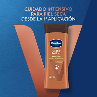 Vaseline Cocoa Radiant Loción Corporal 2 x 200ml por 3,87€