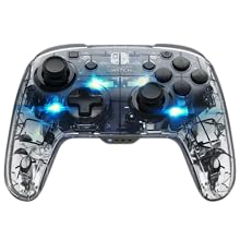 PDP Mando Afterglow Deluxe Wireless Nintendo Switch, Gris (Prismatic) por 19.90€