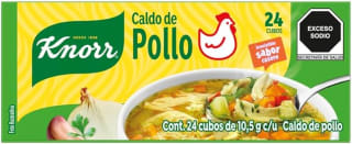 Caldo de Pollo Knorr 24 Cubos por $40 | Amazon