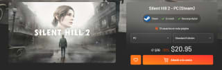 Silent Hill 2 (PC) por $370 | Oferta Instant Gaming