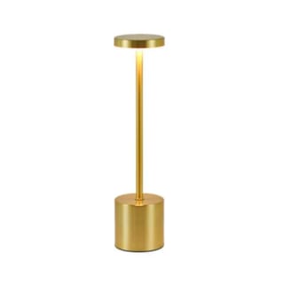 Lámpara táctil inalámbrica LED recargable dorada por 4.99€