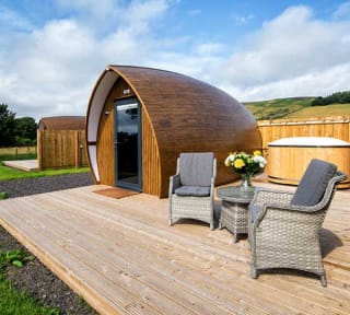 Peel Farm Glamping Pod Stay – From £78.75 w/ Code (Up to 50% Off)
