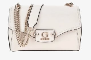 Guess Dames Tas Anadela Off White voor €40,65 bij Divali